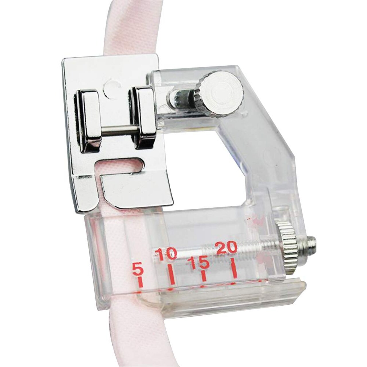 Presser Foot for Will Fit Singer, Brother, Janome, Toyota, Etc Domestic Sewing Machines (Adjustable Bias Binder Foot(Taiwan))